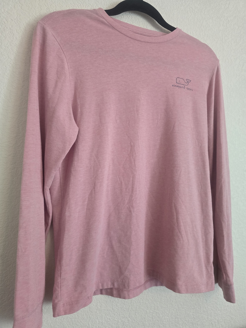 Vineyard Vines Long Sleeve Crewneck Shirt - Pink Size L